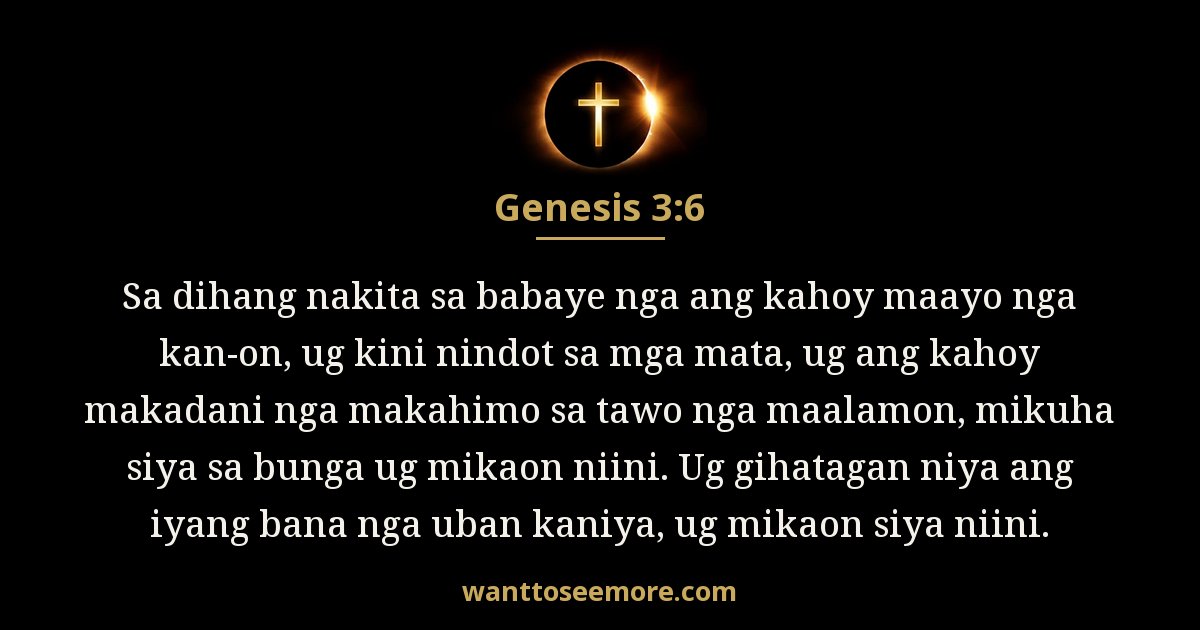 Genesis 3:6