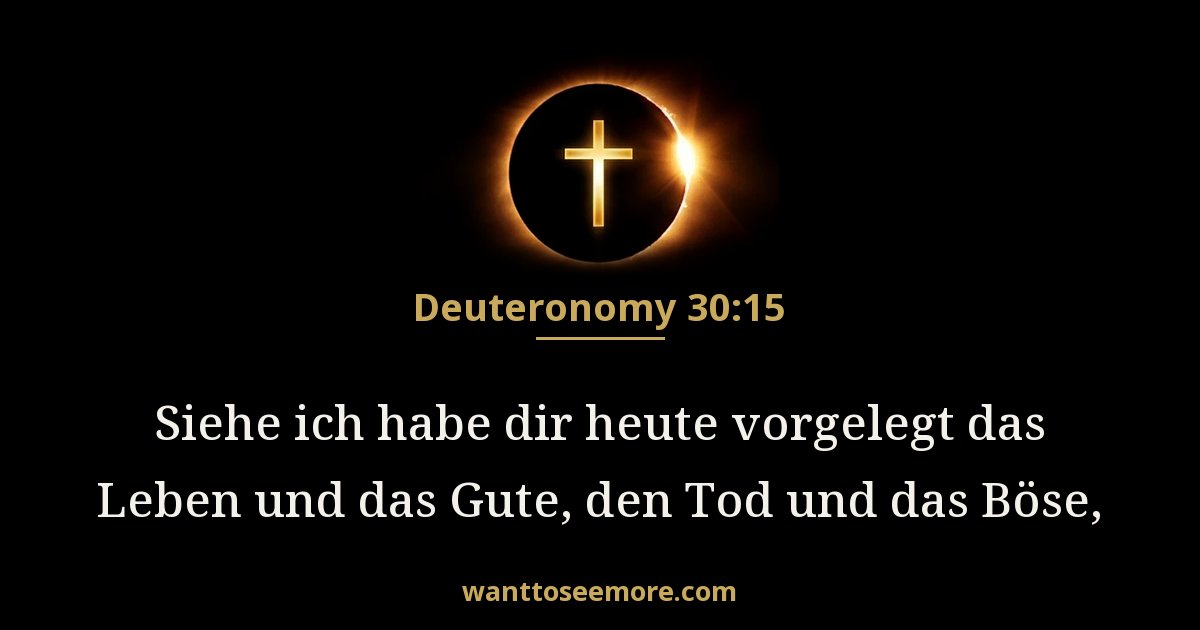 Deuteronomy 30:15