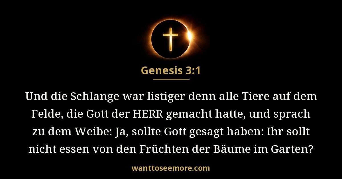 Genesis 3:1