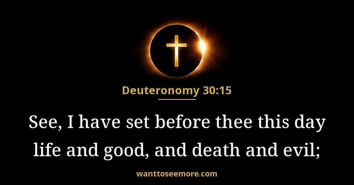 Deuteronomy 30:15