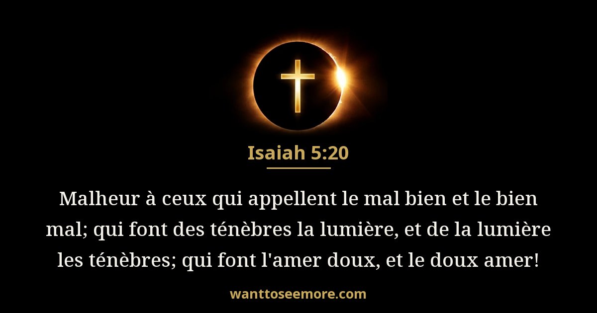 Isaiah 5:20