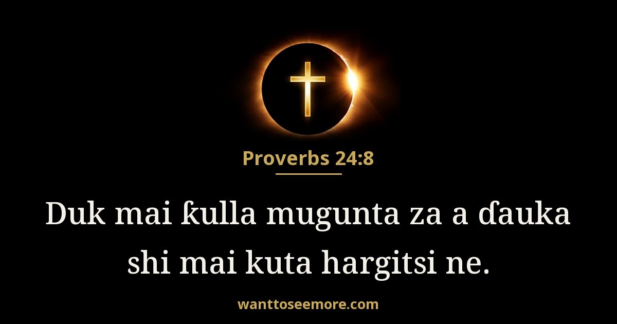 Proverbs 24:8