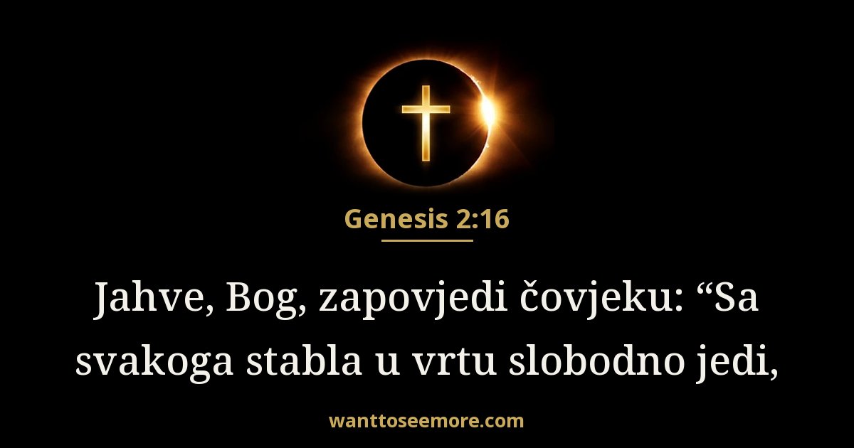 Genesis 2:16