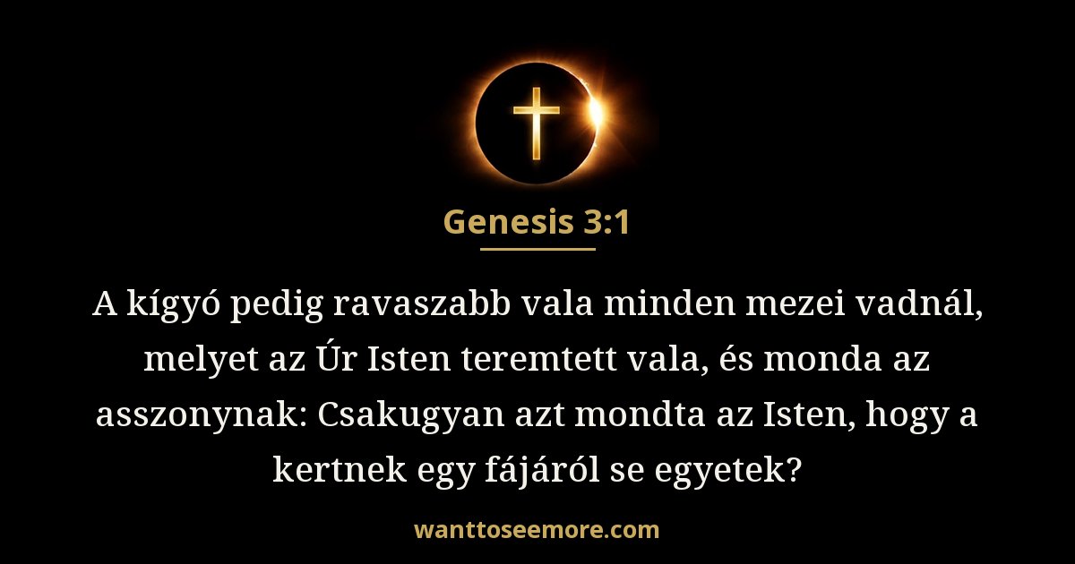 Genesis 3:1