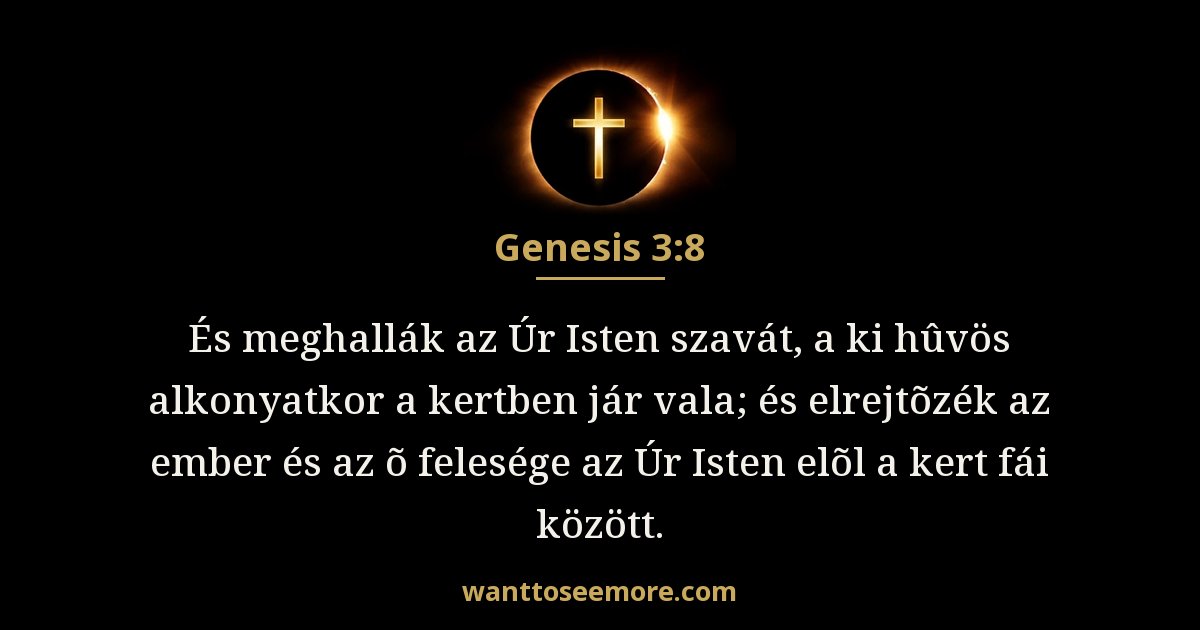 Genesis 3:8