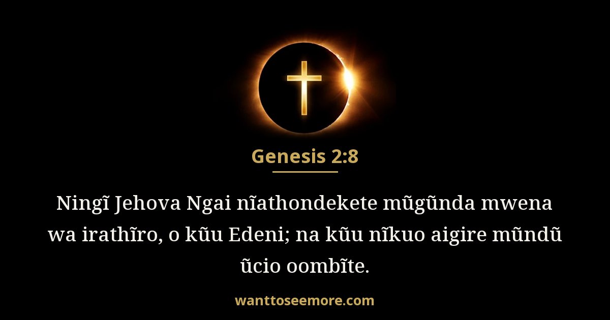 Genesis 2:8