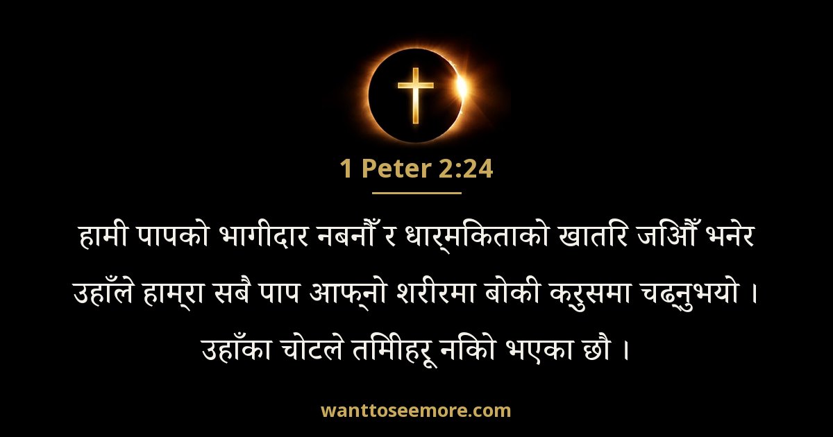 1 Peter 2:24