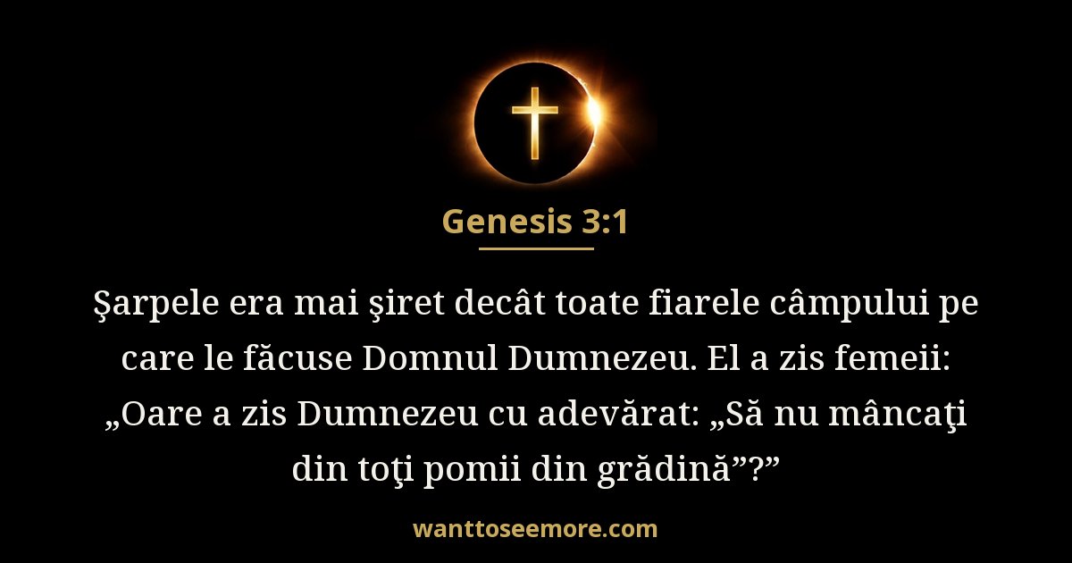 Genesis 3:1