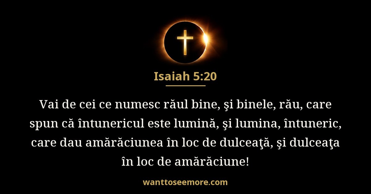 Isaiah 5:20