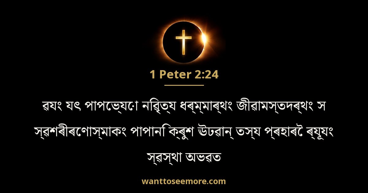 1 Peter 2:24