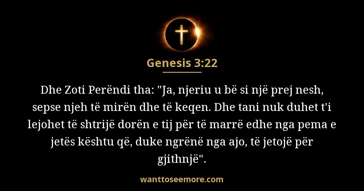 Genesis 3:22
