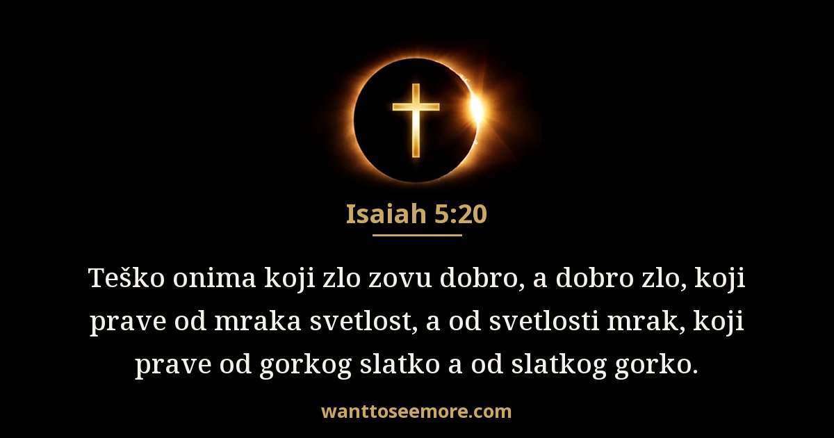 Isaiah 5:20