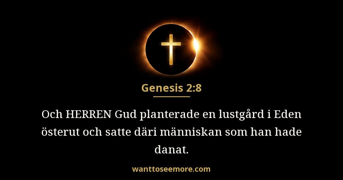 Genesis 2:8