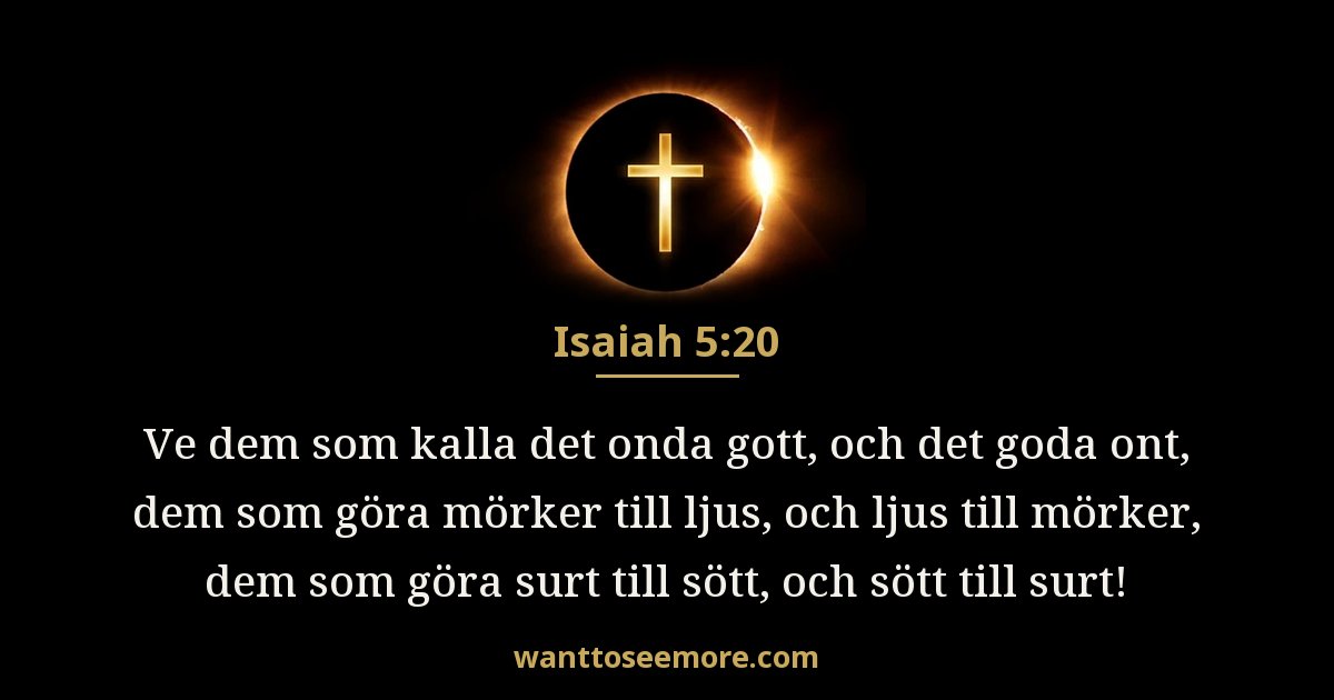 Isaiah 5:20