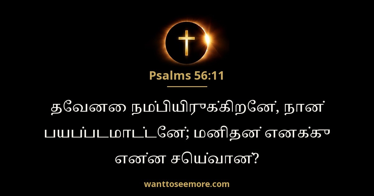 Psalms 56:11