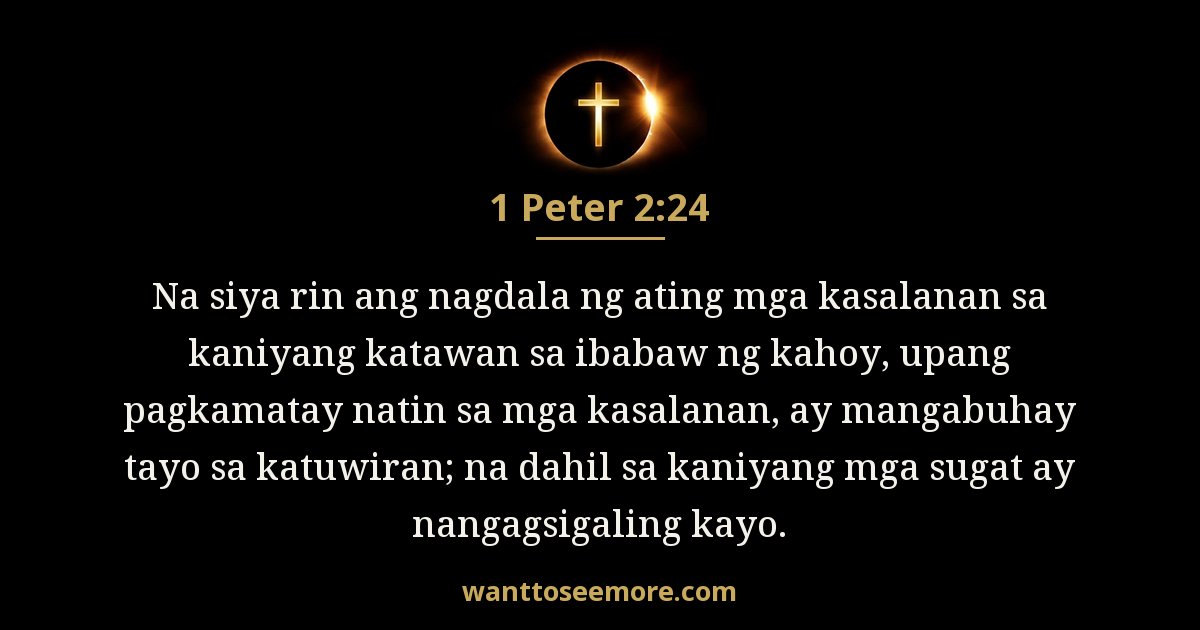 1 Peter 2:24