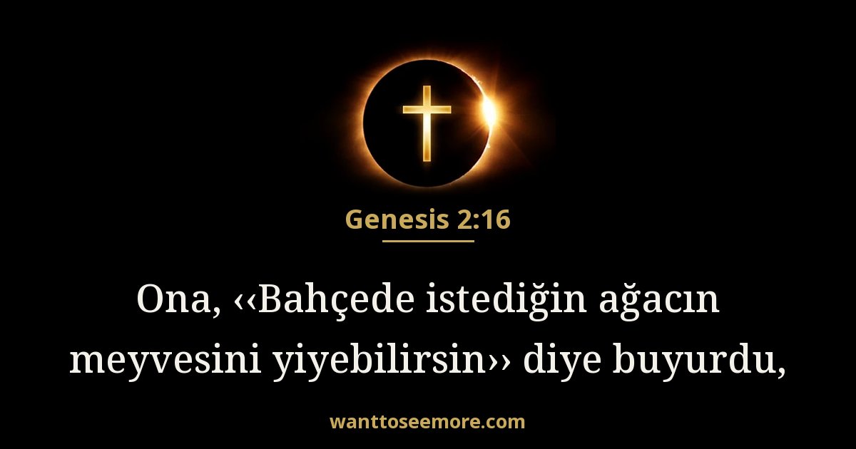 Genesis 2:16