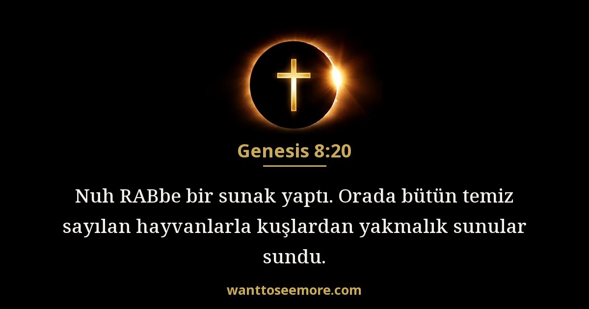 Genesis 8:20