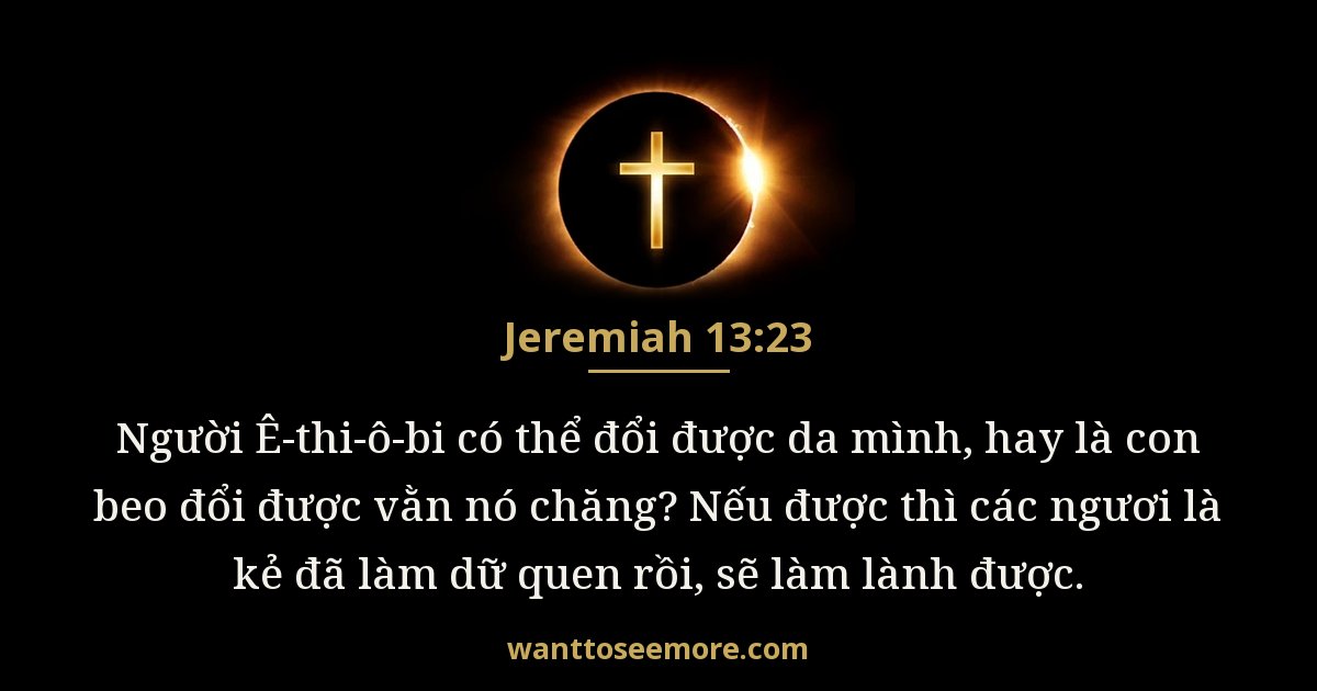 Jeremiah 13:23