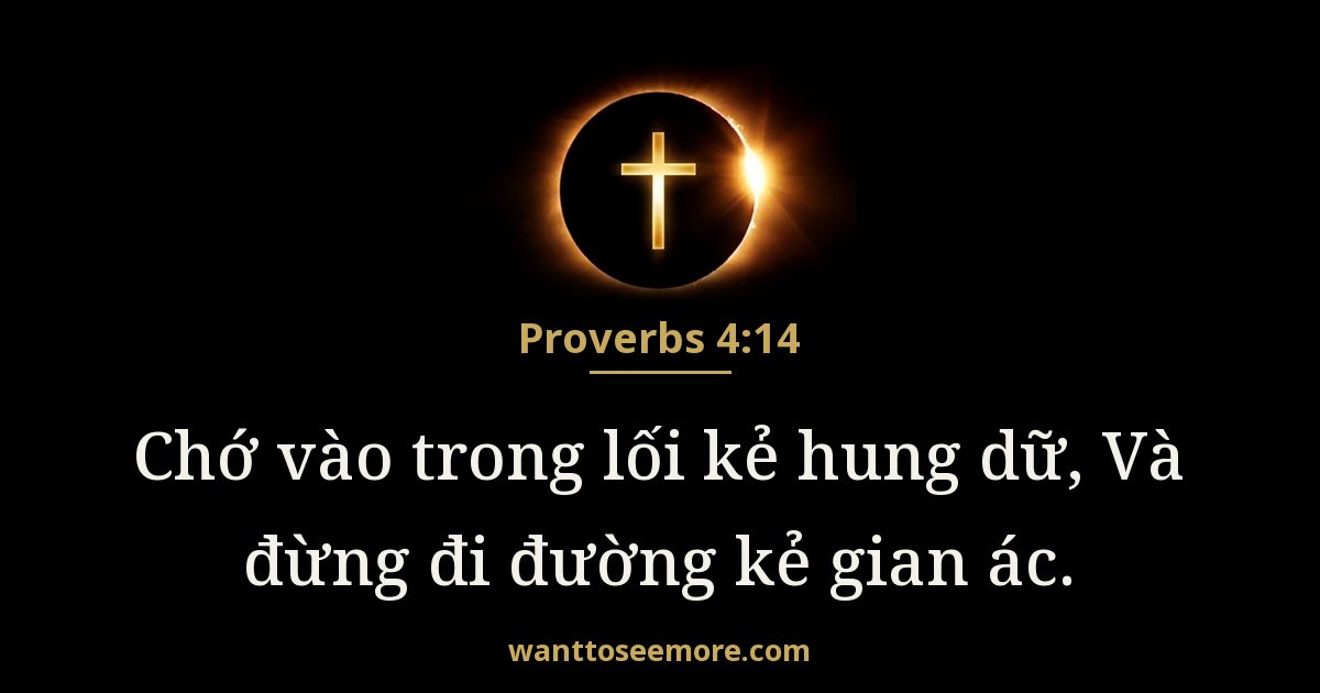 Proverbs 4:14
