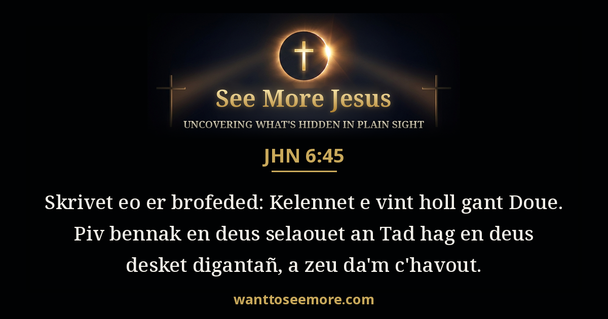John 6:45