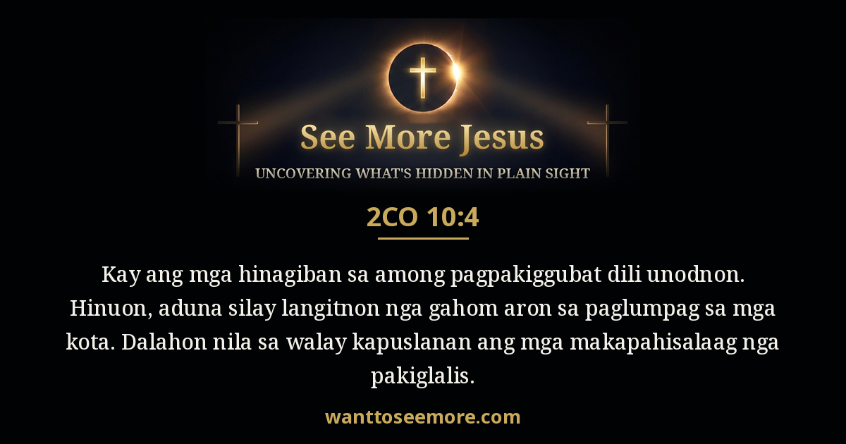 2 Corinthians 10:4