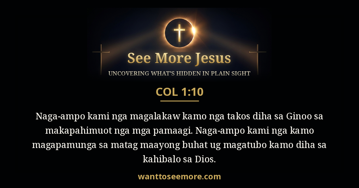 Colossians 1:10