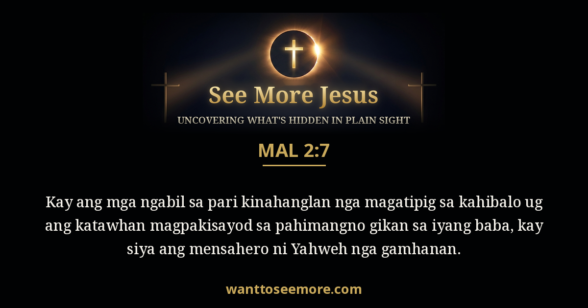 Malachi 2:7