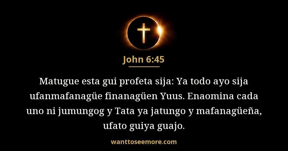 John 6:45