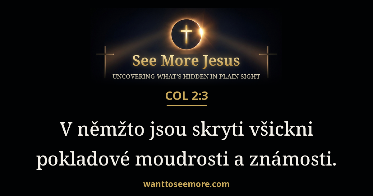 Colossians 2:3