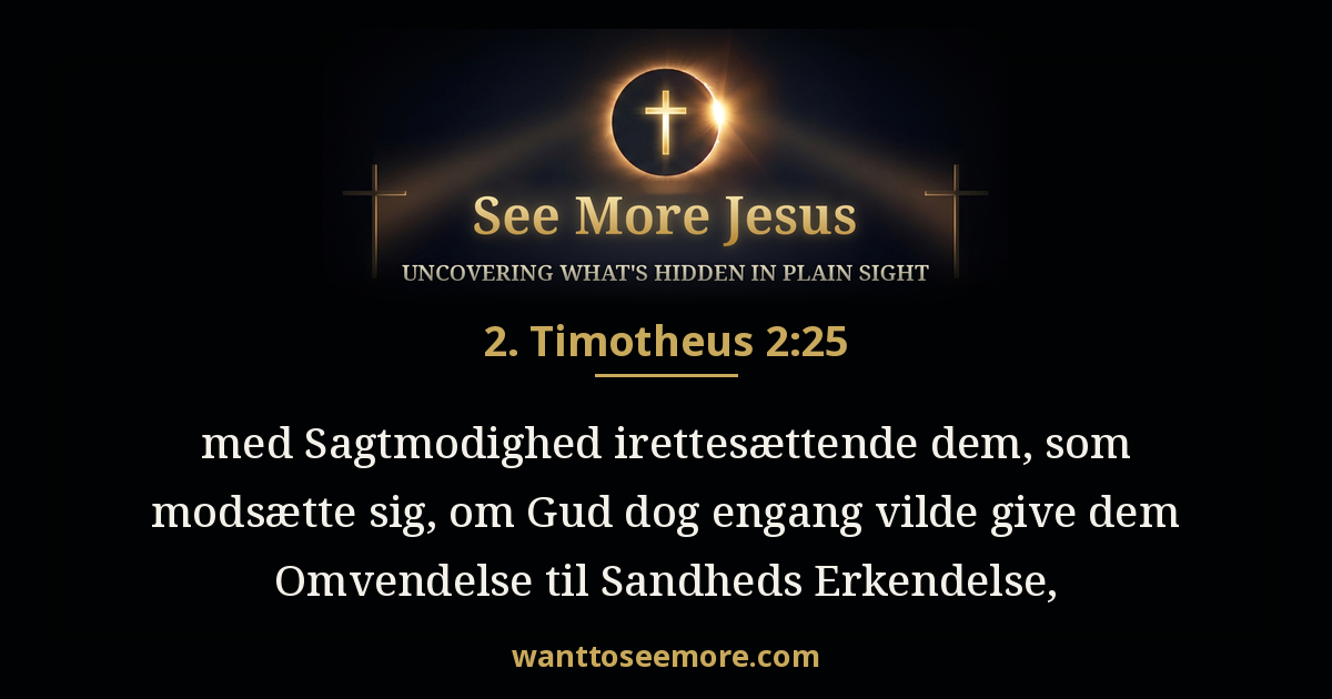 2 Timothy 2:25