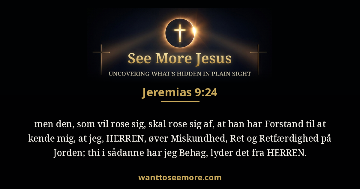 Jeremiah 9:24