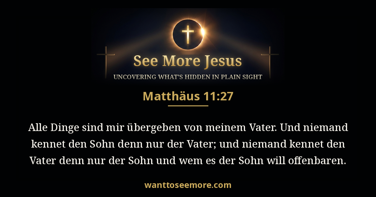 Matthew 11:27