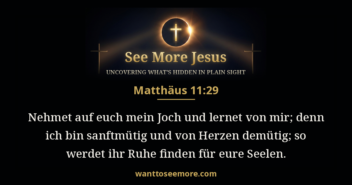 Matthew 11:29