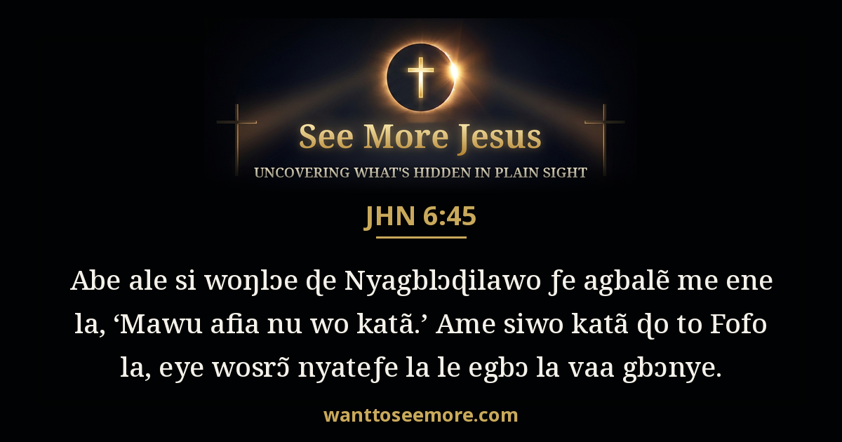 John 6:45