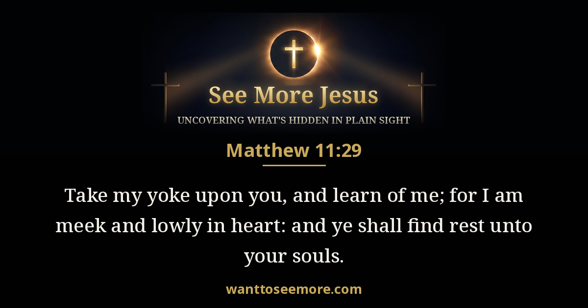 Matthew 11:29