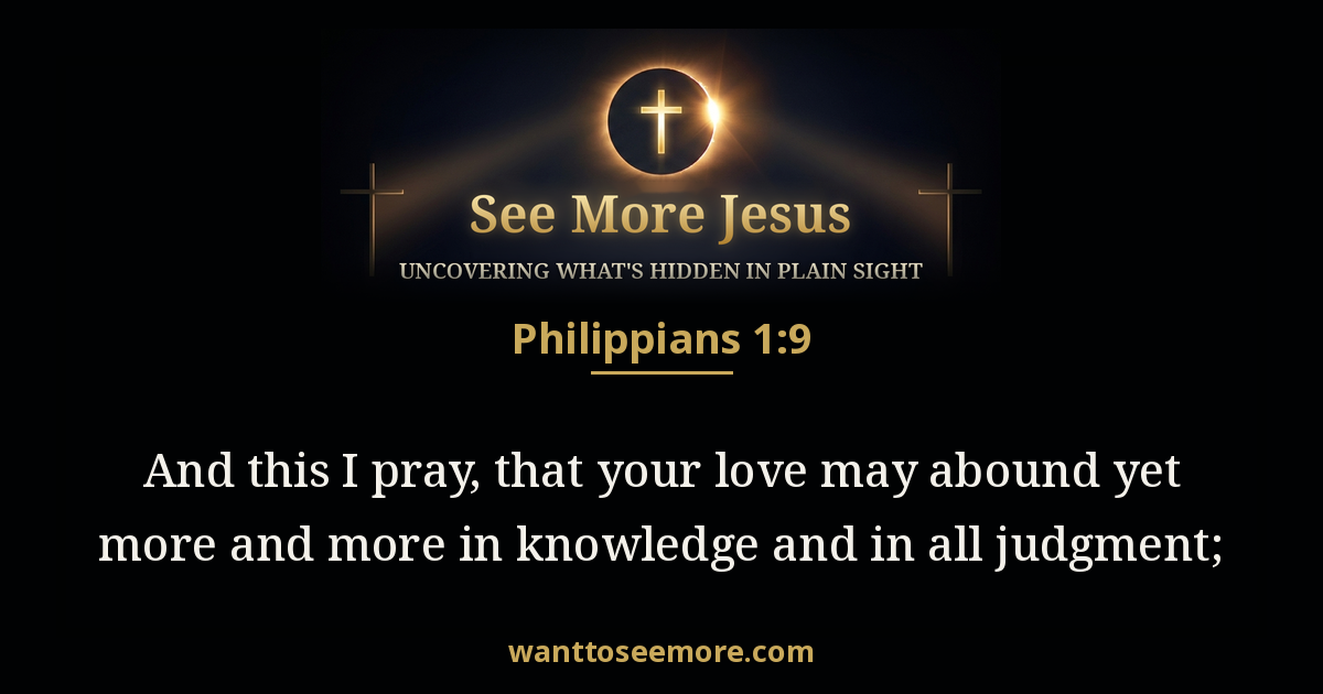 Philippians 1:9