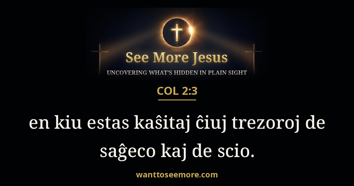 Colossians 2:3