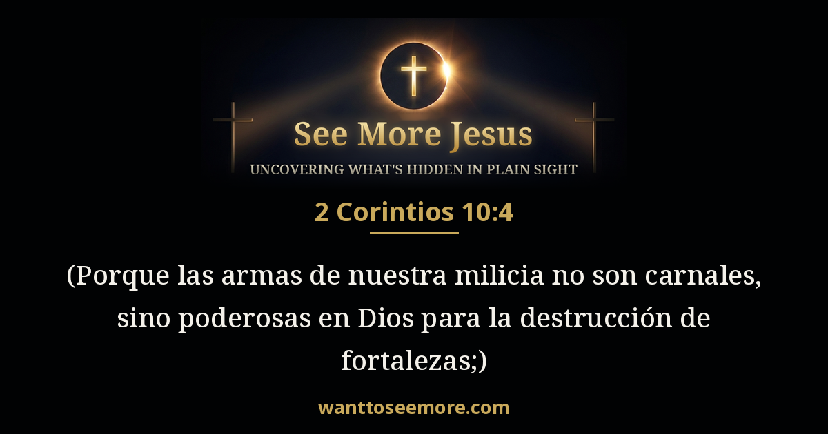 2 Corinthians 10:4