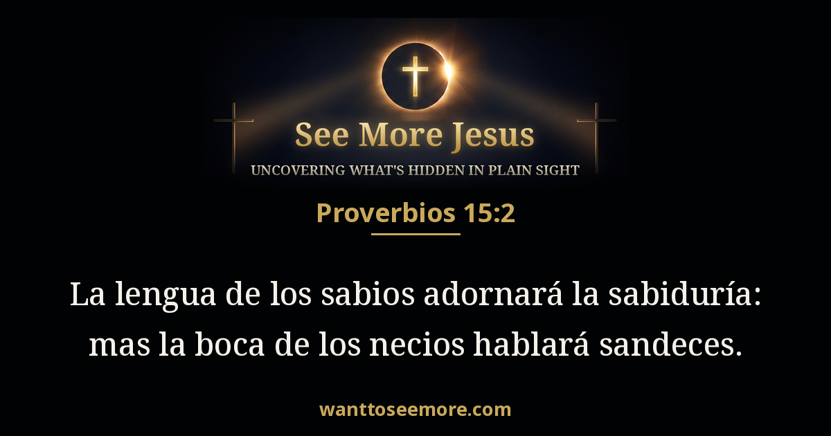 Proverbs 15:2