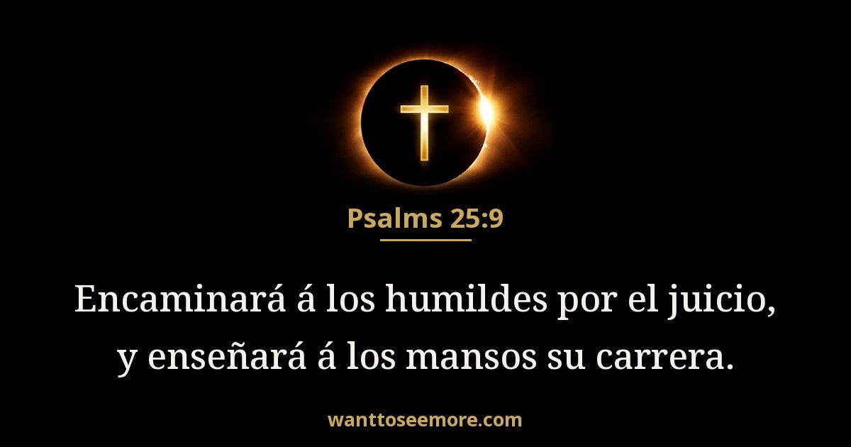 Psalms 25:9