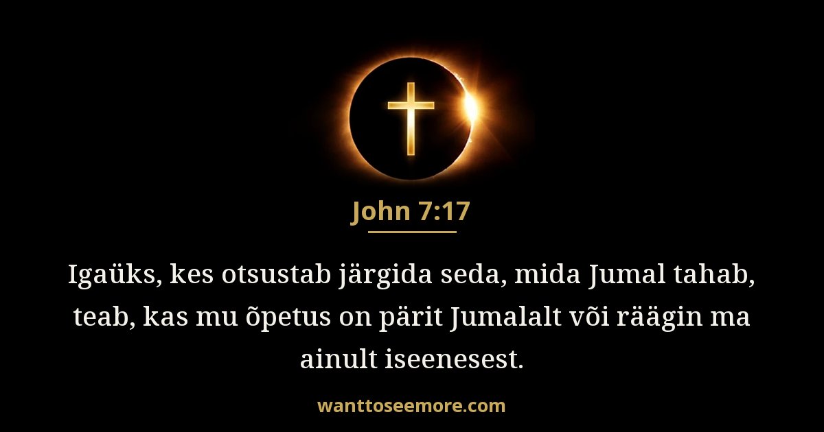 John 7:17