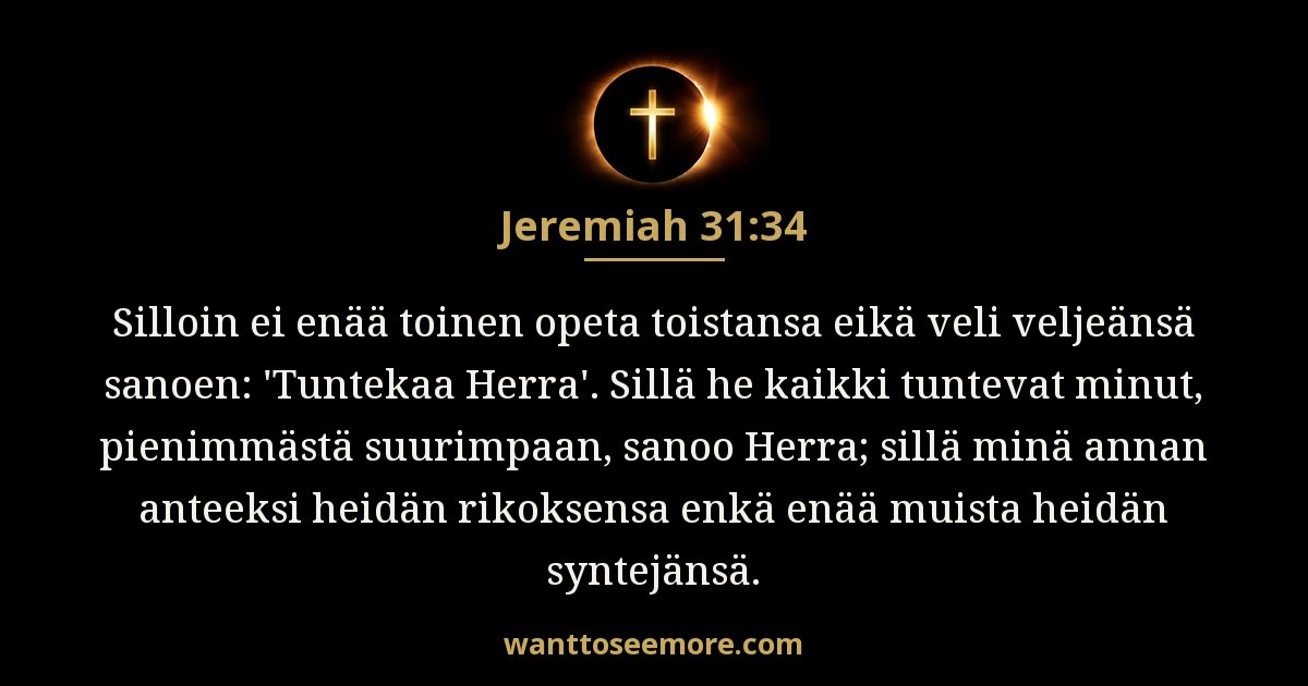 Jeremiah 31:34