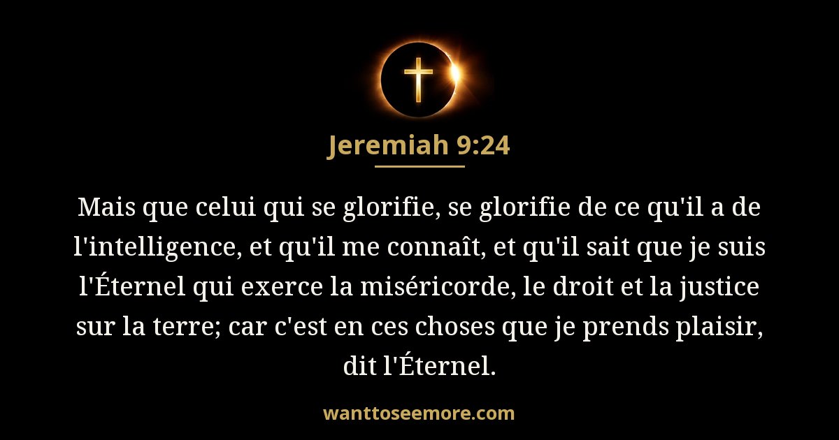 Jeremiah 9:24