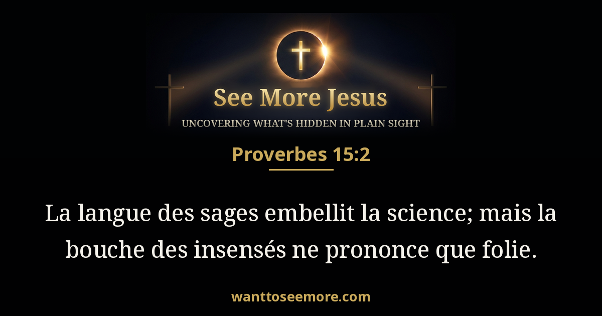 Proverbs 15:2