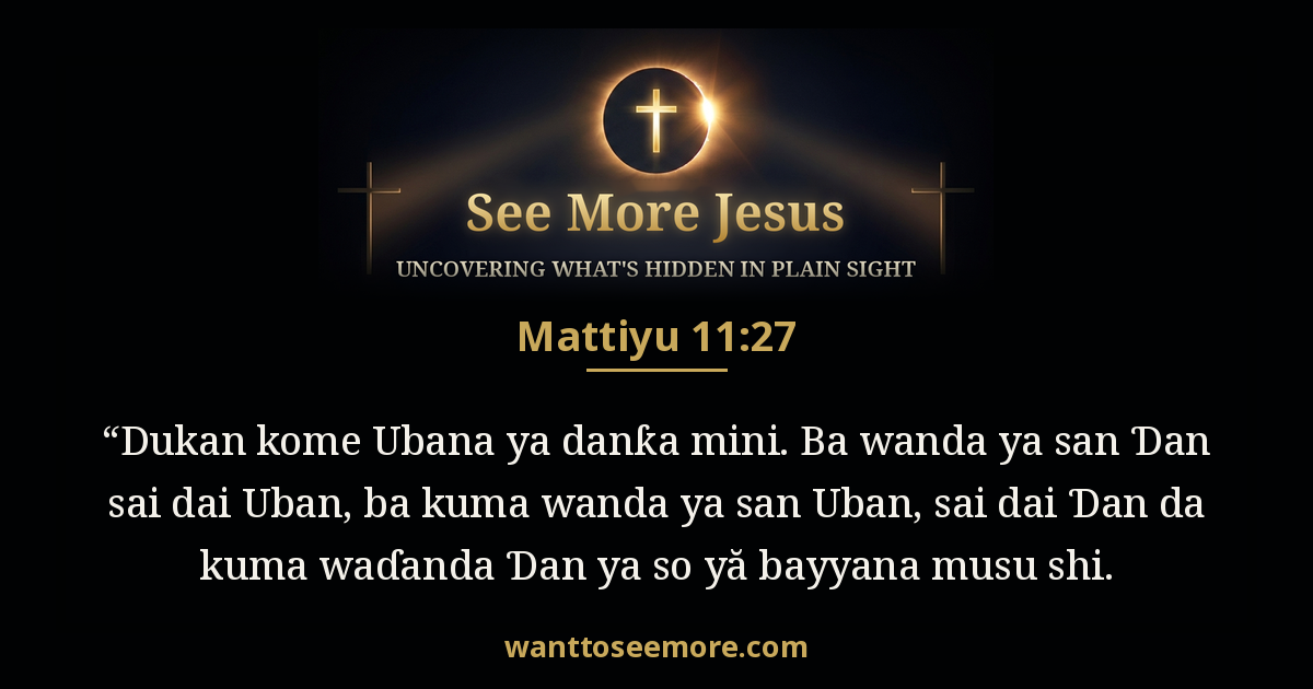 Matthew 11:27