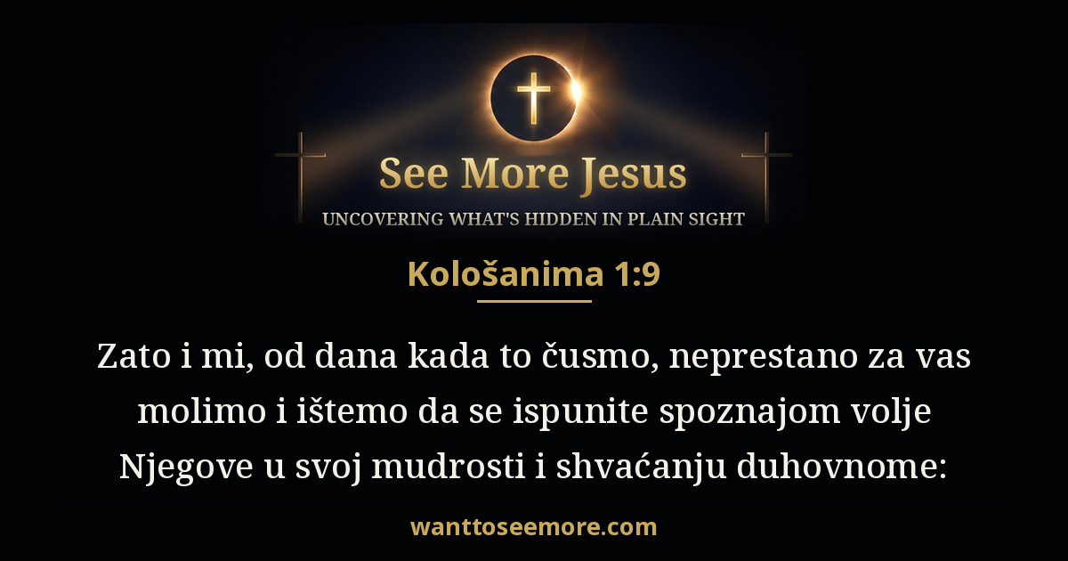 Colossians 1:9