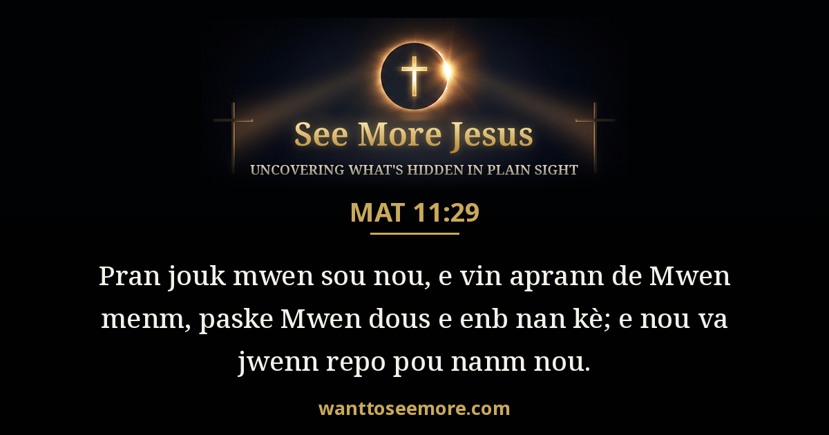Matthew 11:29