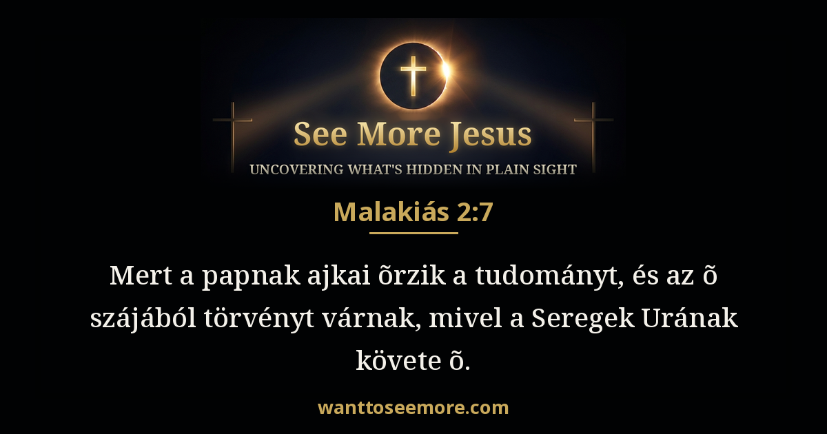 Malachi 2:7