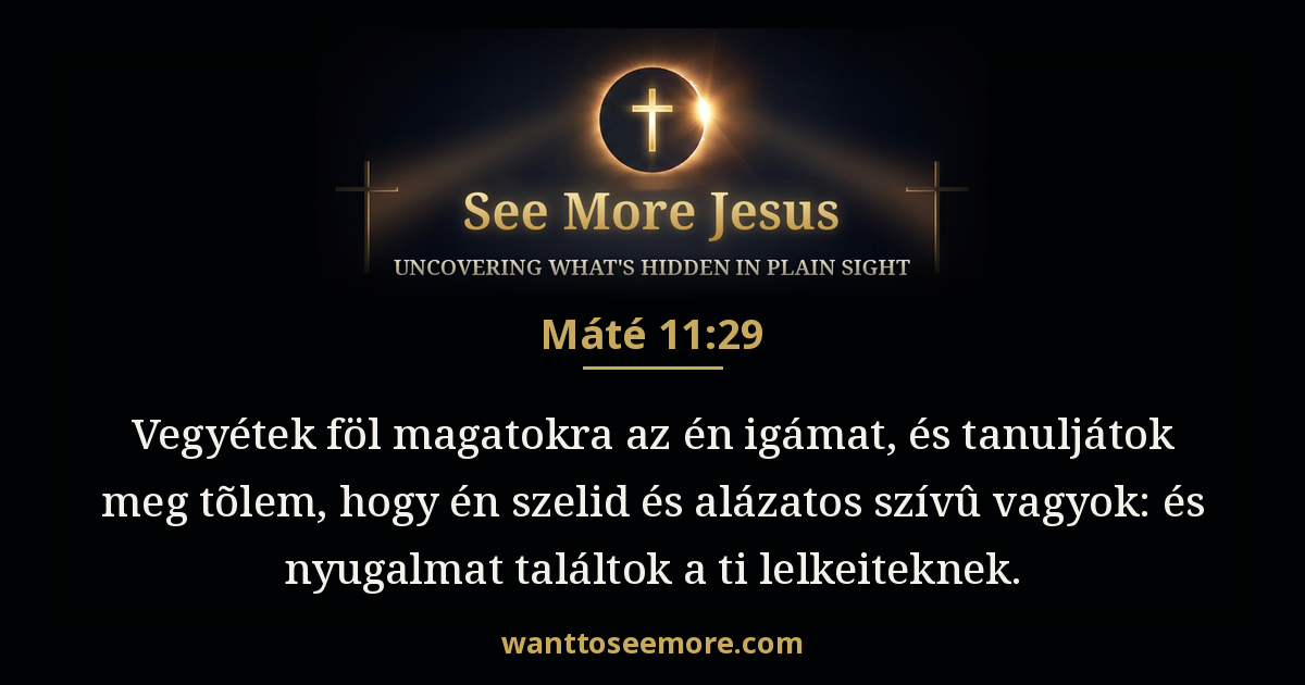 Matthew 11:29